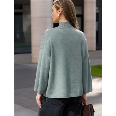 Джемпер из пряжи с кашемиром