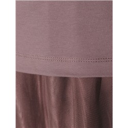 Нарядная футболка с пайетками