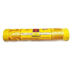 Благовония непальские Bhutanese Insense Sticks ZAMBALA безосновные тубус (шелк) 20х4,3см SH 300101