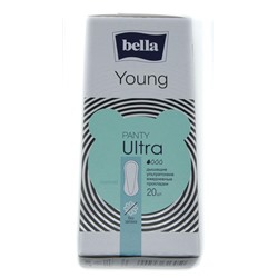 BELLA  Panty Ultra Young sensitive 20шт. зеленая АКЦИЯ! СКИДКА 7%