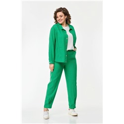 Ollsy 5125 изумруд, Брюки,  Туника,  Жакет