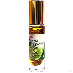 Oil Balm With Herb BERGAMOT, Banna (Жидкий бальзам на виски БЕРГАМОТ, от тошноты и головной боли, Банна), 10 г.