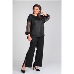 Michel chic 1326 черный-сетка, Брюки,  Джемпер