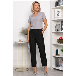 Брюки укороченные Энни (черные) Б14284-10М