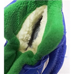 454858-42 син/черн Ботинки зима для мальчиков (27-31)/10