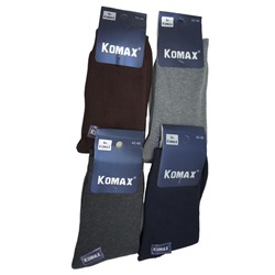 Носки  Муж.  Р-р 42-48 теплые KOMAX (88%хлопок,10%полиам,2%эластан) Цв.в ассорт. 90-2