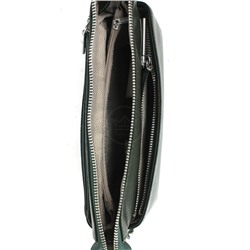 Сумка женская натуральная кожа GU 2033-3239,  1отд+карм/пер,  плечевой ремень,  зеленый 247832