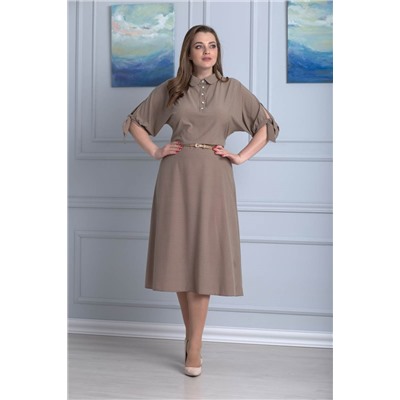 Anelli 670 беж+горох, Платье