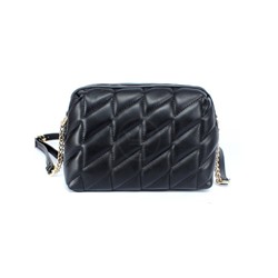 Сумка женская искусственная кожа DJ-СМ 6723-BLACK,  1отд,  плечевой ремень,  черный 256014