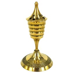 Подставка под благовония ПЕШКА (латунь, высота 9,5 см.), 1 шт.