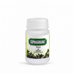 CEPHAGRAINE Tablets, Charak (СЕФАГРЕЙН, от заложенности носа и мигрени, Чарак), 40 таб.