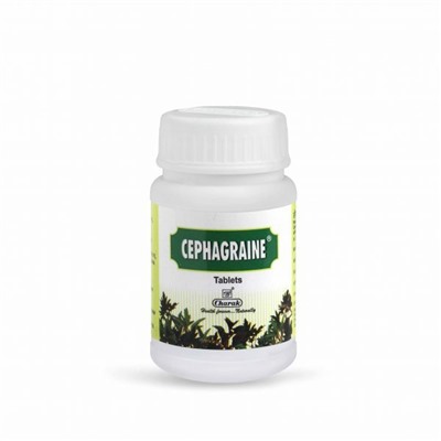 CEPHAGRAINE Tablets, Charak (СЕФАГРЕЙН, от заложенности носа и мигрени, Чарак), 40 таб.