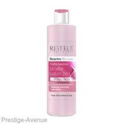 Лосьон для демакияжа Revuele Bioactive Skincare мицеллярный гидро-баланс 3в1 200мл