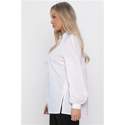 Блуза хлопковая Кристалия (белая) Б14461-16М