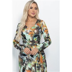 Платье Альмерия (мультиколор) П11336