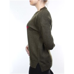 2111 Кофта женская (65% шерсть, 35% полиэстер) размер свободный 44-46