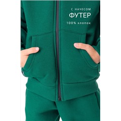 Теплый костюм для мальчика из футера с начесом Happyfox