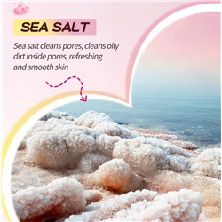 Бомбочка для ванны с морской солью СЕРДЦЕ Sadoer, 120 гр.