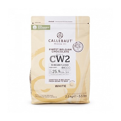 Шоколад Callebaut белый 25,9% 2,5 кг (CW2-RT-U71)