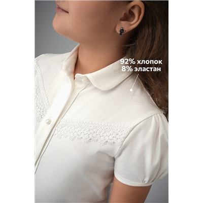 Блузка для девочки с коротким рукавом Happyfox