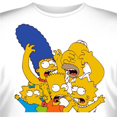 Футболка "Famili Simpson -3"