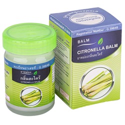 CITRONELLA Balm, Kongkaherb (Бальзам ЦИТРОНЕЛЛА, Конгкахерб), 50 г. - СРОК ГОДНОСТИ ДО 21 ИЮЛЯ 2025 ГОДА