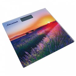 Весы 180 кг 28×28 см электронные напольные АКСИНЬЯ КС-6005 "Рассвет"