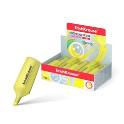 Текстовыделитель Visioline Mini Spring желтый 48786 ErichKrause