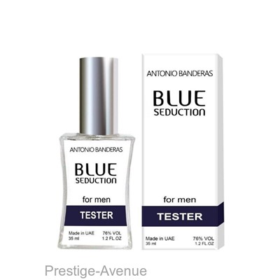 Тестер Antonio Banderas - Blue Seduction men 35 ml Made in UAE