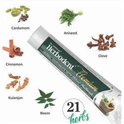 Herbodent PREMIUM Toothpaste, Dr. Jaikaran (Хербодент ПРЕМИУМ Зубная паста, Доктор Джейкаран), 100 г.