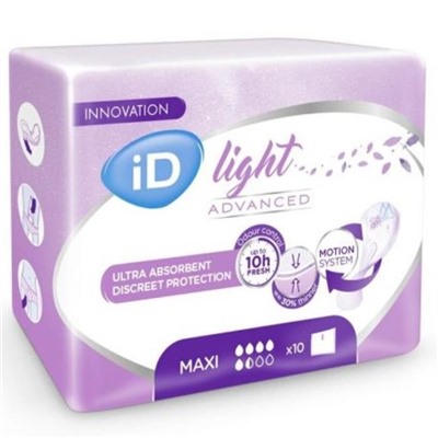 ID Урологические прокладки iD Light Advanced Maxi 10 шт