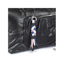 Сумка женская текстиль+иск/кожа BT-В 3692В,  1отд,  плечевой ремень,  черный SALE 241702