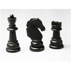 Игра настольная «Шахматы» большие (серые)