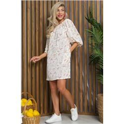 Платье Влюблена в лето (молочное) П13390-10М