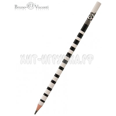 Карандаш чгр HB ArtGraphix Fun Енот Bruno Visconti 21-0050/08, 21-0050/08
