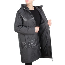 M820 BLACK Пальто демисезонное женское (100 гр. синтепон) размер 50