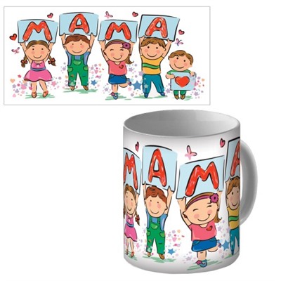 Кружка керамическая "Мама"