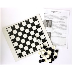 Игра настольная «Шашки-Нарды» европодвес