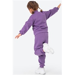 Теплый костюм для девочки из футера с начесом Happyfox