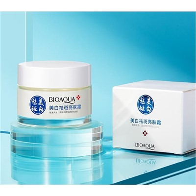 BIOAQUA Отбеливающий, увлажняющий крем для лица, 50 гр.