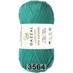 Пряжа Gazzal Happy Feet Unicolor
