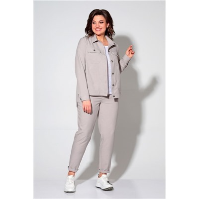 Liona Style 694 серый, Брюки,  Куртка
