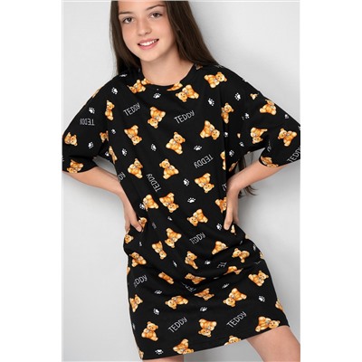 Туника оверсайз для девочки Happyfox