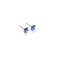 Серьги-гвоздики PR1469 -7 синий