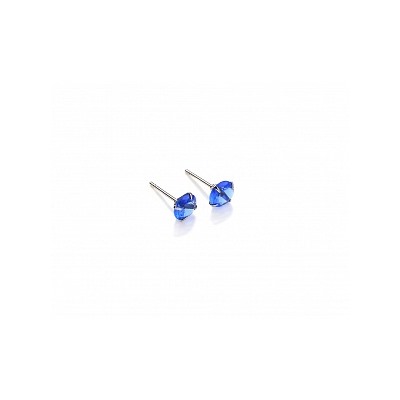 Серьги-гвоздики PR1469 -7 синий