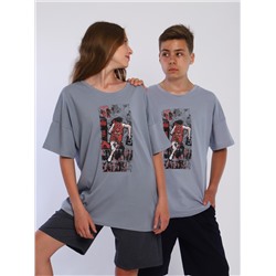 Футболка "Данк" серый