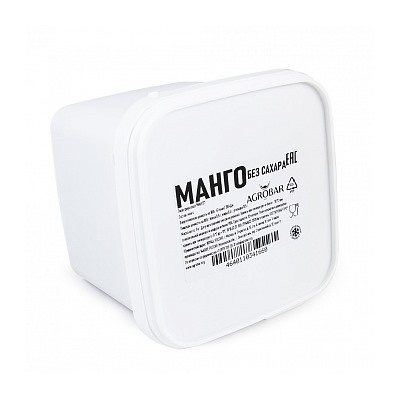 Пюре Манго без сахара (Агробар) замороженное, 1 кг