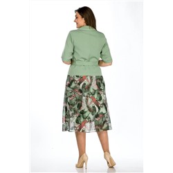 Lady Style Classic 2670/2 зеленая_мята, Юбка,  Жакет