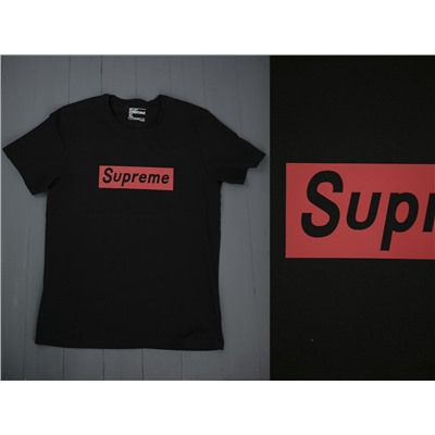 Футболка Supreme black женская