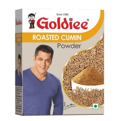 ROASTED CUMIN Powder, Goldiee (КУМИН ОБЖАРЕННЫЙ молотый, Голди), 100 г.